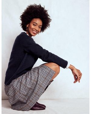 Boden Marion Merino-Pullover - Blau