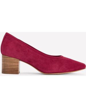 Boden Schuhe Mit Geschlossener Fersenpartie Und Blockabsatz - Rot