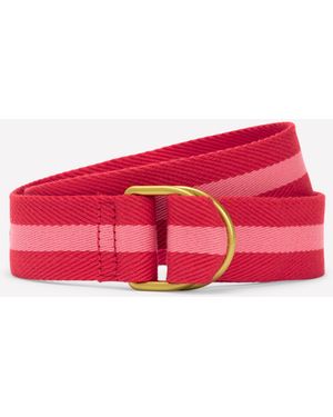 Boden Webgürtel Mit D-Ring - Rot