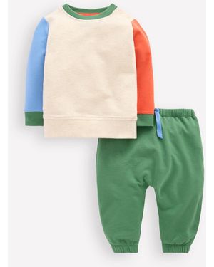 Boden Ensemble Avec Sweat-Colourblock Multi - Vert