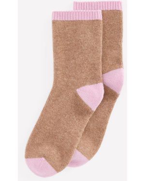 Boden Kaschmir-Socken - Pink