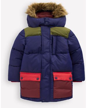 Boden Doudoune Doublée De Polaire-Bleu Marine