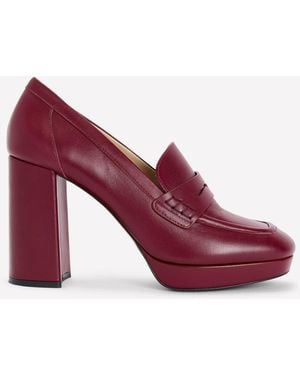 Boden Loafer Mit Plateau-Absatz - Lila