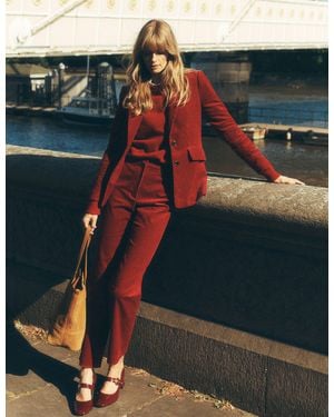 Boden Stamford Cordblazer - Rot