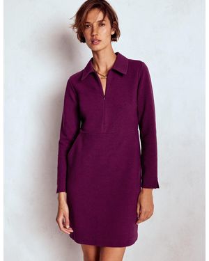 Boden Cam Ottoman-Kleid Mit Reißverschluss - Lila