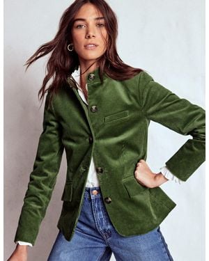 Boden Cordjacke Im Militärstil - Grün
