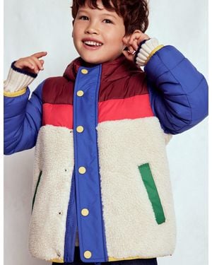 Boden Veste En Borg Mélangé-Multi - Bleu