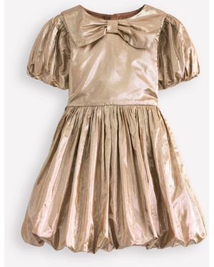 Boden Robe De Fête À Ourlet Bulle-Doré - Neutre