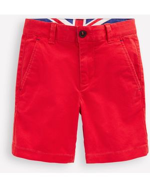 Boden Klassische Chino-Shorts - Rot