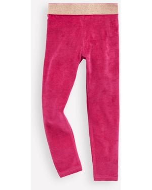 Boden Legging En Velours-Confiture À La Cerise - Rose