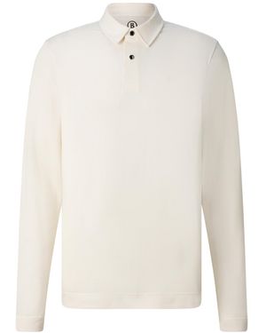 Bogner Timon Polo Long-Sleeved Top For - White