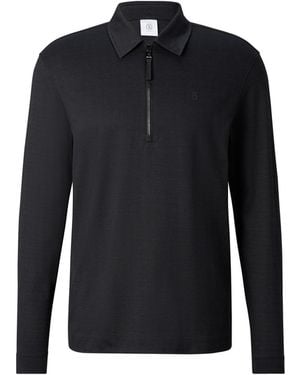 Bogner Bailey Polo Long-Sleeved Top For - Black