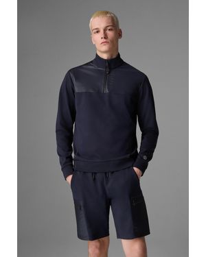 Bogner Fire + Ice Majan Half-zip Sweatshirt - Blue