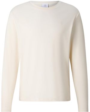 Bogner Arvid Cotton Long-Sleeved Top For - White