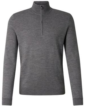 Bogner Ouri Virgin Wool Jumper For - Grey