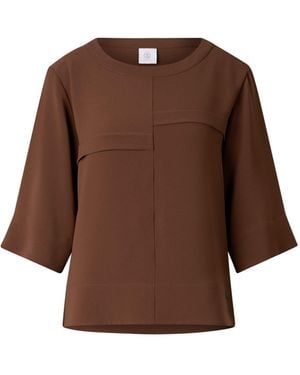 Bogner Enrica Crêpe Shirt For - Brown