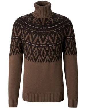 Bogner Kaschmir-Norweger-Pullover Roxter Für Herren - Braun