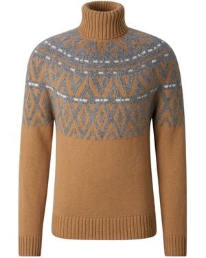 Bogner Kaschmir-Norweger-Pullover Roxter Für Herren - Mehrfarbig
