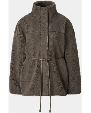 Bogner Kimberly Teddy Jacket - Brown