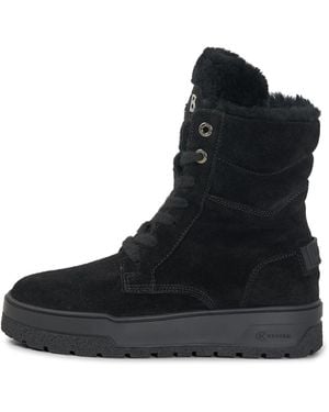 Bogner Calgary Lace-up Boots With Spikes - Black