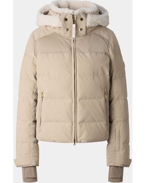 Bogner Minu Cord Down Ski Jacket For - Natural