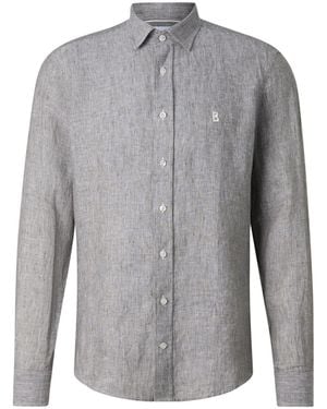Bogner Timi Linen Shirt - Grey
