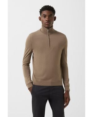 Bogner Virgin Wool Ouri Troyer For - Brown