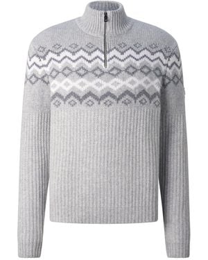 Bogner Ludi Cashmere Jumper For - Grey