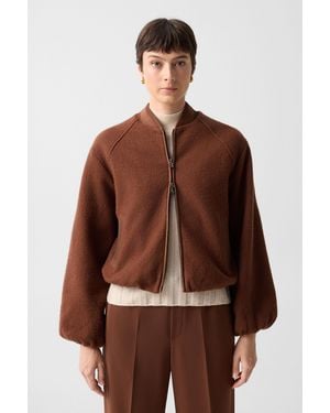 Bogner Editha Wool Blouson - Brown