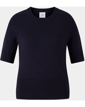 Bogner Kurzarm-Pullover Izzy - Blau