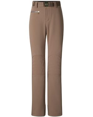 Bogner Madei Softshell Ski Trousers - Brown