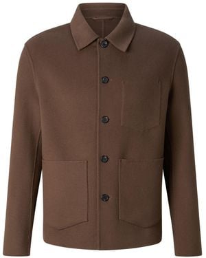 Bogner Mirco Double-faced Wool Shirt Jacket - Brown