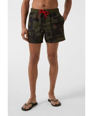 Bogner Fire + Ice Nelson Swim Trunks - Black