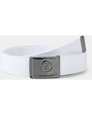 Bogner Gino Belt - White