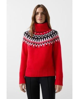 Bogner Norwegian Pullover Ingrid - Red