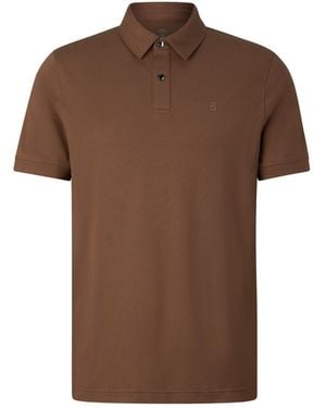 Bogner Timo Piqué Polo Shirt - Brown