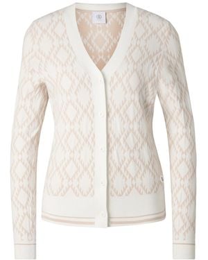 Bogner Amber Knit Jacket For - White