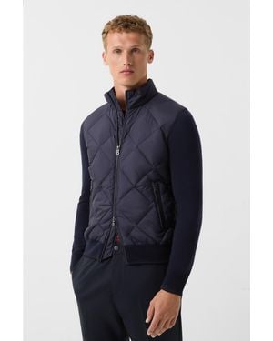 Bogner Zisco Hybrid Knit Jacket - Blue