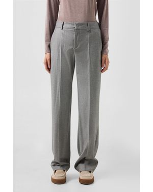 Bogner Jody Virgin Wool Pants For - Gray