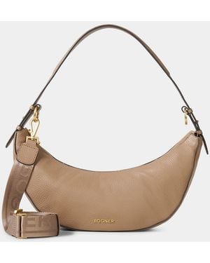 Bogner Wallis Kyla Shoulder Bag - Natural