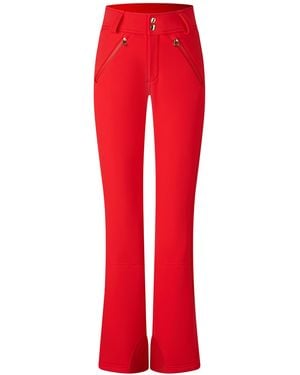 Bogner Hazel Softshell Ski Trousers - Red