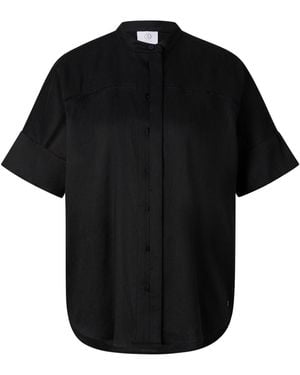 Bogner Cheryl Linen-blend Blouse - Black