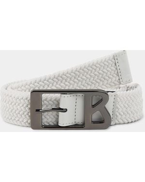 Bogner Braided Belt Melly - Gray