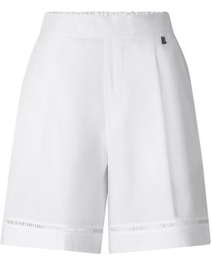 Bogner Sunny Cotton Shorts - White