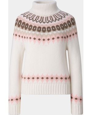 Bogner Ingrid Cashmere Sweater And Norwegian-Style Sweater For - Multicolor