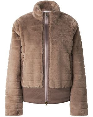 Bogner Valesca Faux Fur Jacket - Brown
