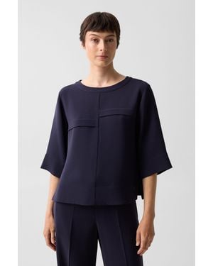 Bogner Enrica Crêpe Shirt For - Blue