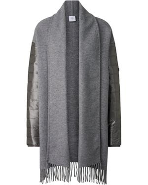 Bogner Wool Mix Poncho - Grey