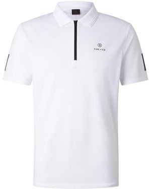 Bogner Fire + Ice Funktions-Polo-Shirt Mikka Für Herren - Weiß