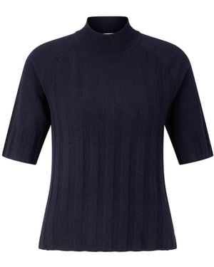 Bogner Virgin Wool Cashmere Shirt Tina - Blue